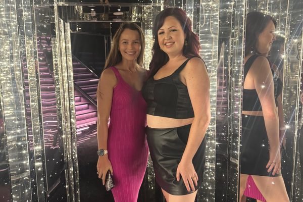 Dressed up on Virgin Voyages